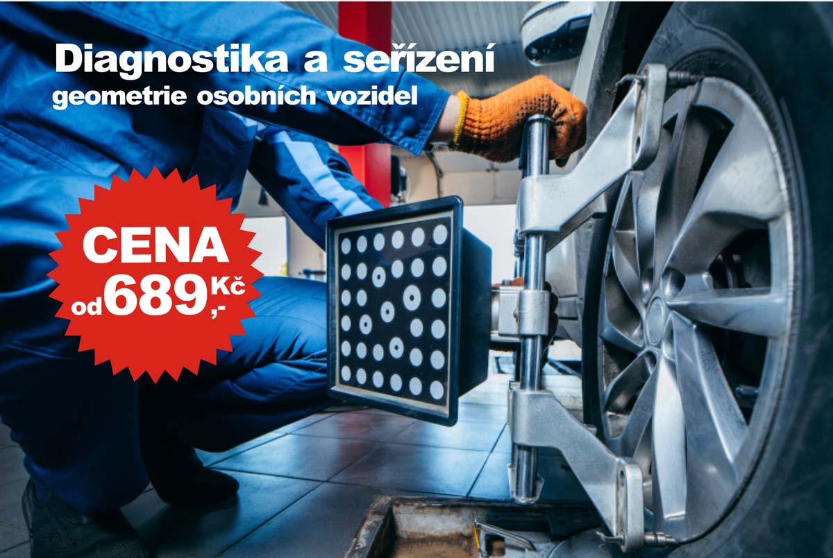Seřízení geometrie osobních vozidel