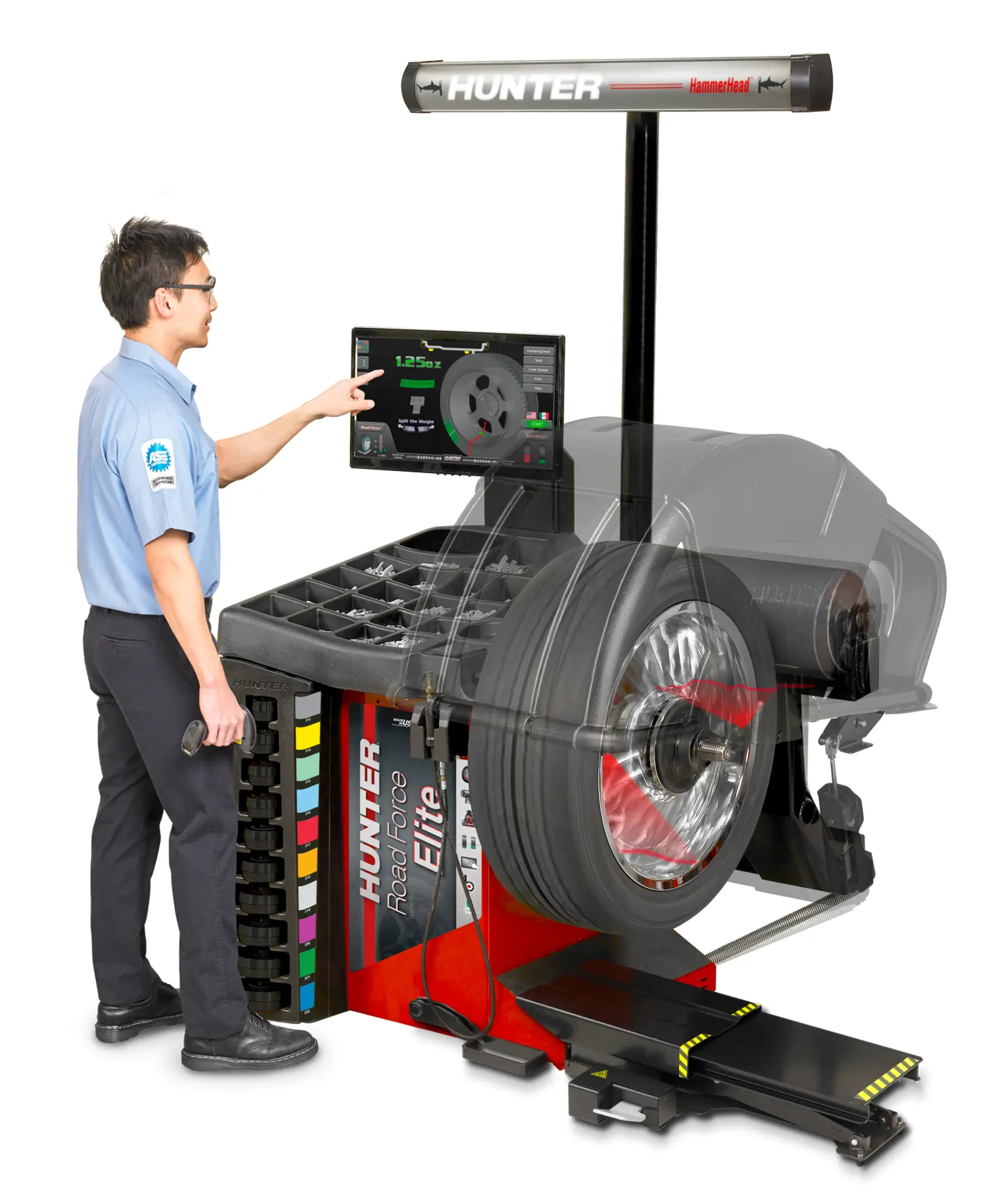 HUNTER Road Force Elite vyvažovačka kol